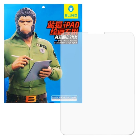 Folie pentru iPad Air 4 / 5 (2020/2022) / Pro 11 (2018 / 2020 / 2021 / 2022) - Blueo Special Writing Screen Protector - Matte Clear