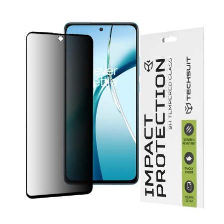 Folie pentru OnePlus Nord CE4 Lite - Techsuit 111D Privacy FullÂ Glue - Black