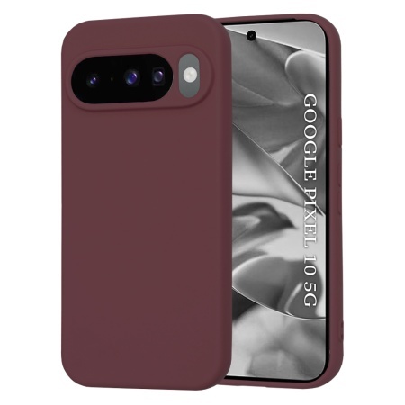 Husa pentru Google Pixel 10 / 10 Pro - Techsuit SoftFlex - Plum Red