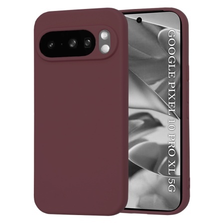 Husa pentru Google Pixel 10 Pro XL - Techsuit SoftFlex - Plum Red