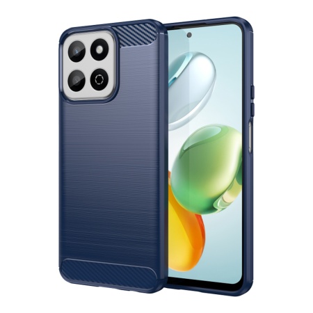 Husa pentru Honor 200 Smart / X7c - Techsuit Carbon Silicone - Blue