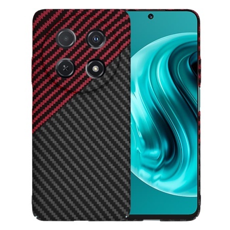 Husa pentru Huawei nova 12i / 13i - Techsuit Carbonite FiberShell - Red Vortex