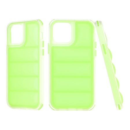 Husa pentru iPhone 12 / iPhone 12 Pro - Techsuit Wave Shield - Green