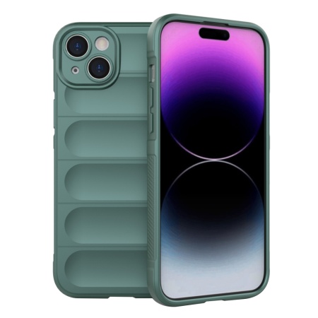 Husa pentru iPhone 15 Plus - Techsuit Magic Shield - Green