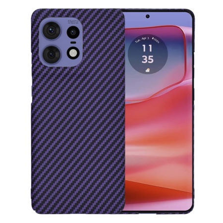 Husa pentru Motorola Edge 50 Pro - Techsuit Carbonite FiberShell - Purple