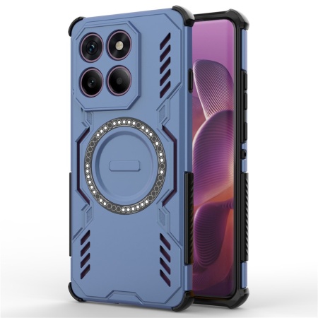 Husa pentru Motorola Edge 60 Pro - Techsuit ArmorMag Case - Blue