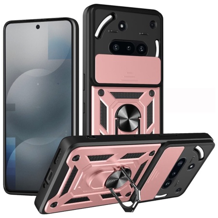 Husa pentru Nothing Phone (3a) - Techsuit CamShield Series - Rose Gold