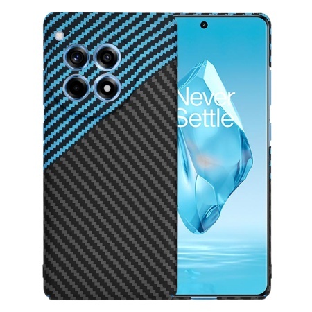 Husa pentru OnePlus 12R - Techsuit Carbonite FiberShell - Blue Pulse