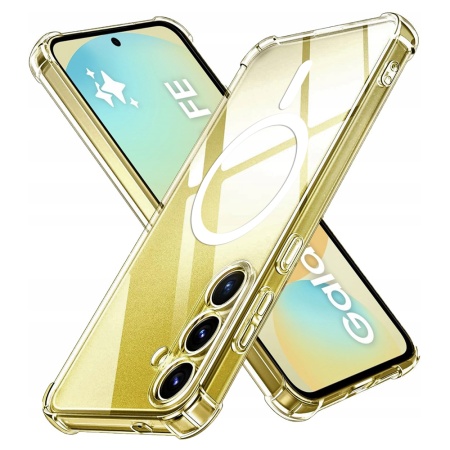 Husa pentru Samsung Galaxy S24 FE - Techsuit Shockproof Clear Silicone MagSafe - Clear
