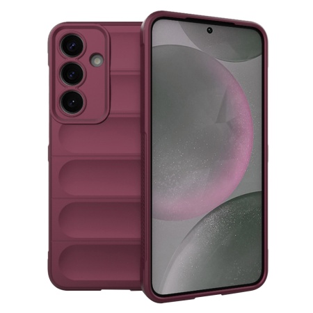 Husa pentru Samsung Galaxy S25 Plus - Techsuit Magic Shield - Bordeaux