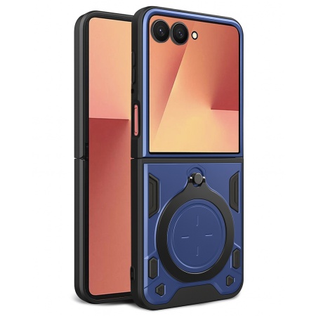 Husa pentru Samsung Galaxy Z Flip7 - Techsuit CamGuard Pro - Blue