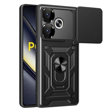Husa pentru Xiaomi Poco F6 - Techsuit CamShield Series - Black
