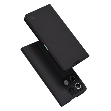 Husa pentru Xiaomi Redmi Note 13 5G - Techsuit Magskin Book - Black