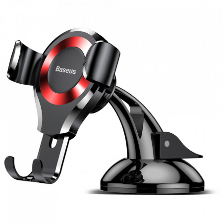 Suport auto Baseus Osculum Type Gravity Negru+rosu