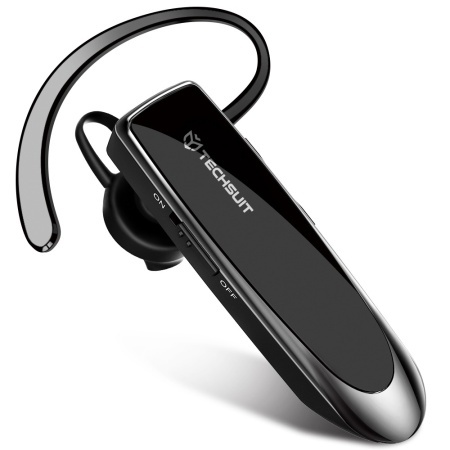 Casca Bluetooth 5.0, HandsFree, Type-C, Noise Cancellation - Techsuit UrbanEar (CB1) - Black
