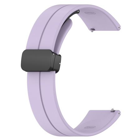 Curea pentru Huawei Watch GT 4 (41mm)/W1/Honor Watch S1/Garmin Venu 2S/Vivoactive 4S - Techsuit Watchband 18mm (W011) - Purple
