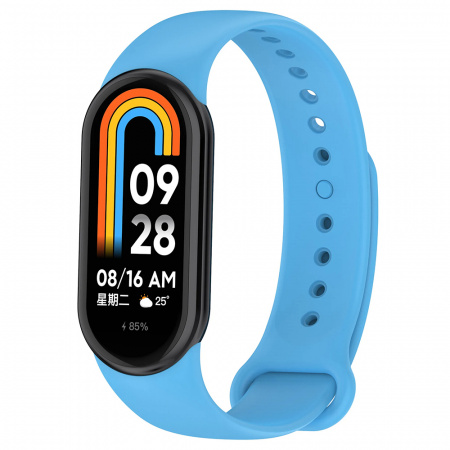 Curea pentru Xiaomi Mi Band 8 / 8 NFC / 9 / 9 NFC - Techsuit Watchband (W014) - Sky Blue