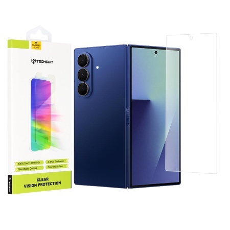 Folie pentru Samsung Galaxy Z Fold7 - Techsuit Clear Vision Glass [Front Screen] - Transparent