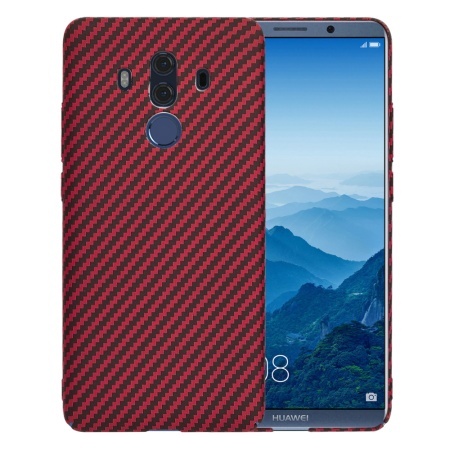 Husa pentru Huawei Mate 10 Pro - Techsuit Carbonite FiberShell - Red