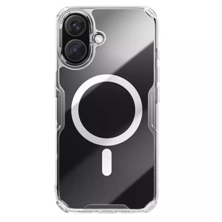 Husa pentru iPhone 16 Plus - Nillkin Nature TPU Pro MagSafe Case - Transparent