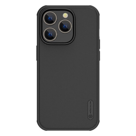 Husa pentru iPhone 16 Plus - Nillkin Super Frosted Shield Pro (Logo Cutout) - Black