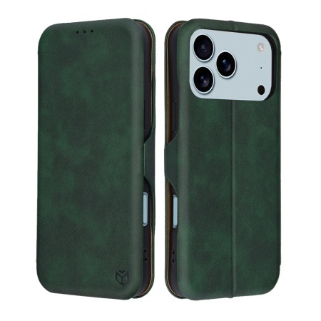 Husa pentru iPhone 17 Pro - Techsuit Safe Wallet Plus - Green