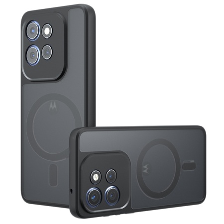 Husa pentru Motorola Edge 50 Neo / Motorola ThinkPhone 25 - Techsuit PureFrost MagSafe - Frosted Black