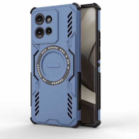 Husa pentru Motorola Edge 50 - Techsuit ArmorMag Case - Blue