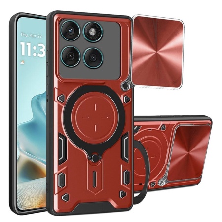 Husa pentru Motorola Edge 60 / Edge 60 Fusion - Techsuit CamGuard Pro - Red