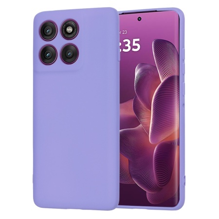 Husa pentru Motorola Edge 60 Pro - Techsuit SoftFlex - Light Purple