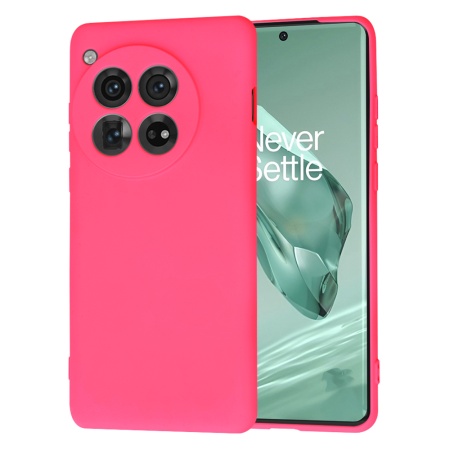 Husa pentru OnePlus 12 - Techsuit SoftFlex - Hot Pink
