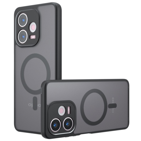 Husa pentru Oppo A5 Pro 4G / A5 Pro 5G - Techsuit PureFrost MagSafe - Frosted Black