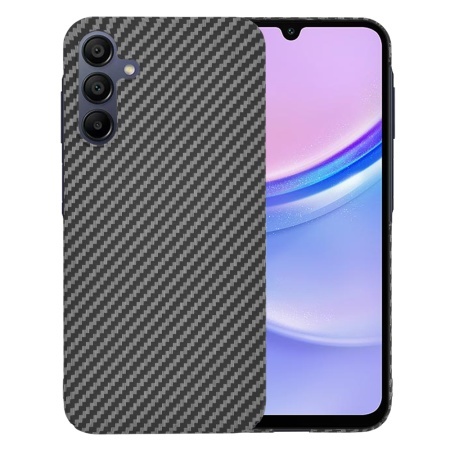 Husa pentru Samsung Galaxy A15 4G / A15 5G - Techsuit Carbonite FiberShell - Black
