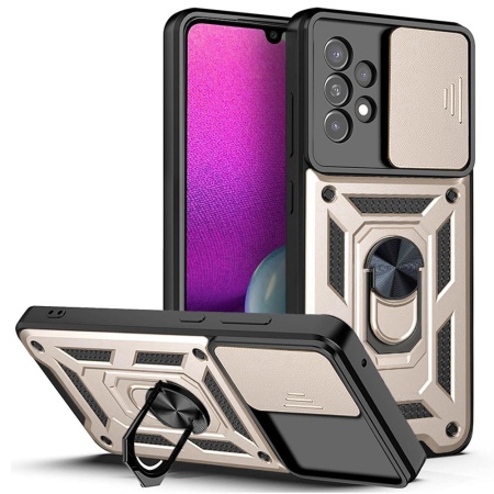 Husa pentru Samsung Galaxy A33 5G - Techsuit CamShield Series - Gold
