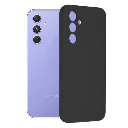 Husa pentru Samsung Galaxy A54 - Techsuit Soft Edge Silicone - Black