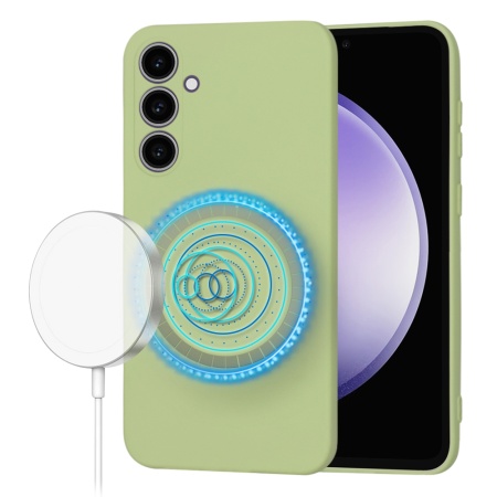 Husa pentru Samsung Galaxy S23 FE - Techsuit SoftFlex MagSafe - Matcha