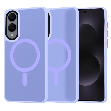 Husa pentru Samsung Galaxy S25 Edge - Techsuit HaloFrost MagSafe Series - Light Purple