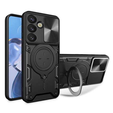 Husa pentru Samsung Galaxy S25 - Techsuit CamGuard Pro - Black