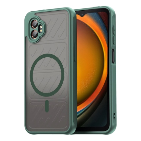Husa pentru Samsung Galaxy Xcover7 Pro - Techsuit HaloFrost II MagSafe - Green