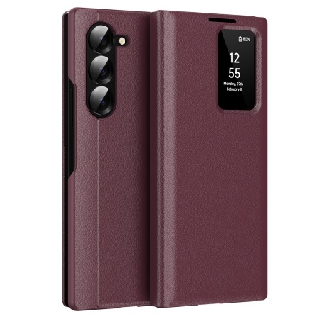 Husa pentru Samsung Galaxy Z Fold6 - Techsuit SmartView Series - Red