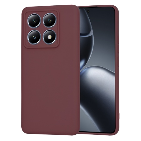 Husa pentru Xiaomi 14T Pro - Techsuit SoftFlex - Plum Red