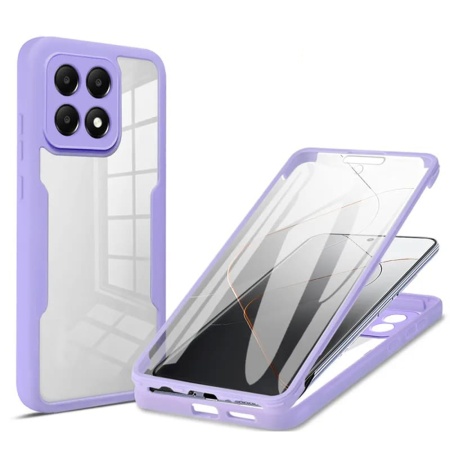 Husa pentru Xiaomi Poco F6 Pro + Folie - Techsuit ColorVerse 360 Series - Purple