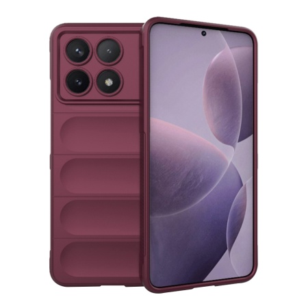 Husa pentru Xiaomi Poco F6 Pro - Techsuit Magic Shield - Bordeaux
