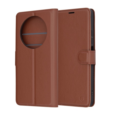 Husa pentru Xiaomi Redmi 14C / Poco C75 - Techsuit Leather Folio - Brown