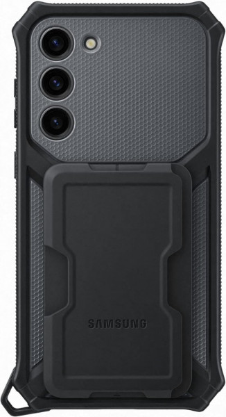 Husa Rugged Gadget Case pentru Galaxy S23 Plus, EF-RS916CBEGWW, Titan