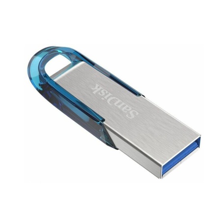 Stick de Memorie 128GB, USB 3.0 - SanDisk (SDCZ73-128G-G46B) - Grey / Blue