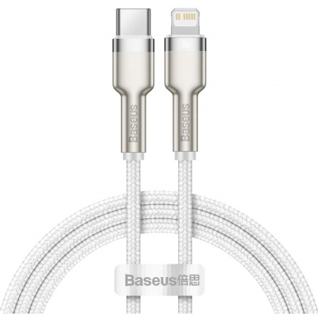 Cablu Baseus Cafule, Lightning - USB, 1 metru, 2.4A, Rosu + Negru