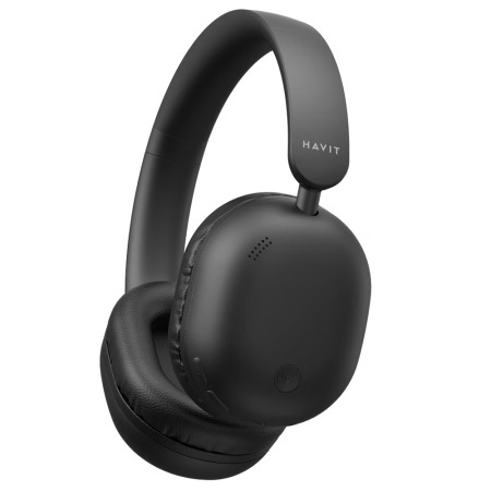 Casti On-ear, Bluetooth V5.4, 300mAh, Type-C - Havit (H602BT) - Black