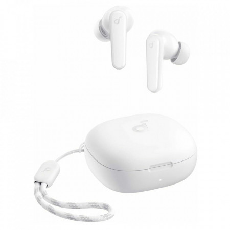 Casti True Wireless Anker SoundCore R50i Bluetooth 5.3 autonomie 30H Alb