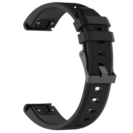 Curea pentru Instinct 2S/2S Solar/Approach S70 42mm/fenix 7S Pro Sapphire Solar - Techsuit Watchband QuickFit 20mm (W058) - Black